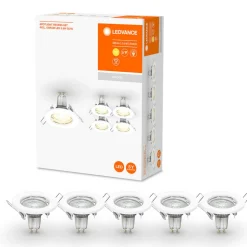 LEDVANCE LED inbouwspot GU10 Recessed 5 per set
