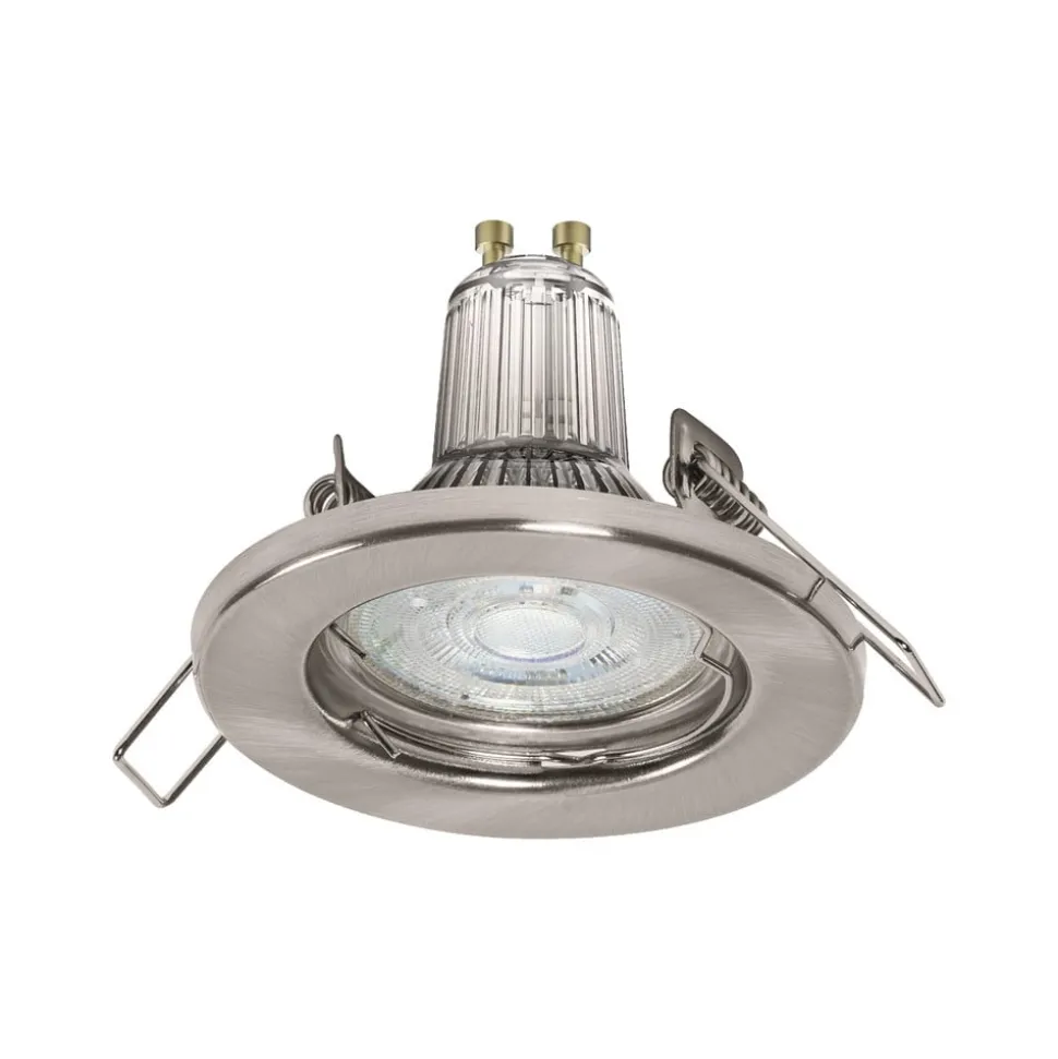 LEDVANCE LED inbouwspot GU10 Recessed per 5 nikkel