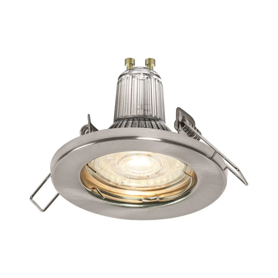 LEDVANCE LED inbouwspot GU10 Recessed per 5 nikkel