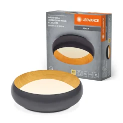 LEDVANCE LED plafondlamp Orbis Livia Ø 30 cm, grijs, metaal