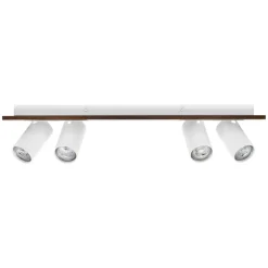 LEDVANCE LED plafondspot Mercury GU10, 4-lamps, hout/wit