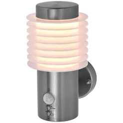 LEDVANCE LED wandlamp Endura Style Rondo, roestvrij staal, sensor