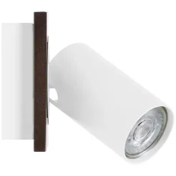 LEDVANCE LED wandspot Mercury GU10, hout/wit