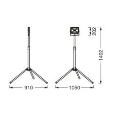 Ledvance LED-Worklight Value Tripod 1-lamp 30W