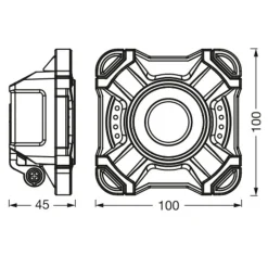 Ledvance LED-Worklight Value Battery 10W met accu