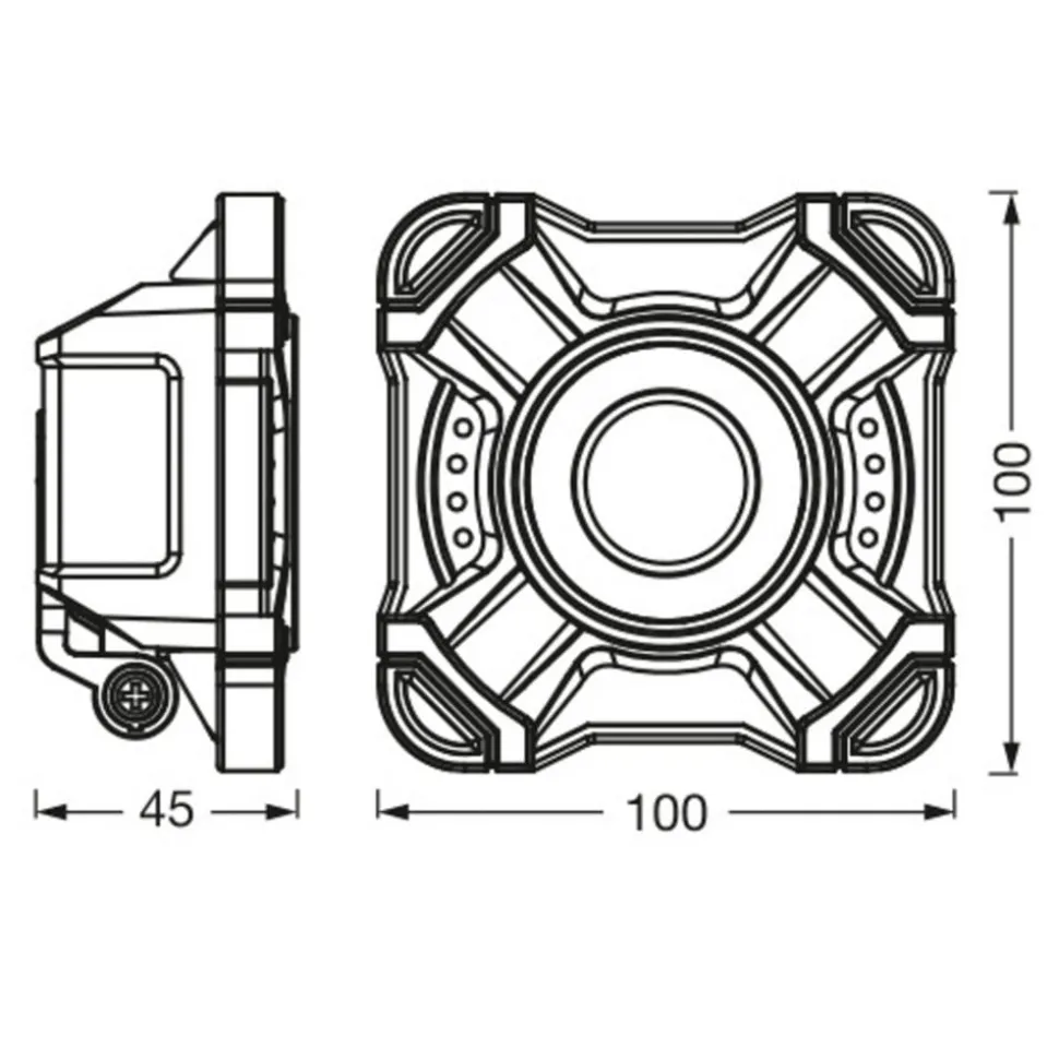 Ledvance LED-Worklight Value Battery 10W met accu