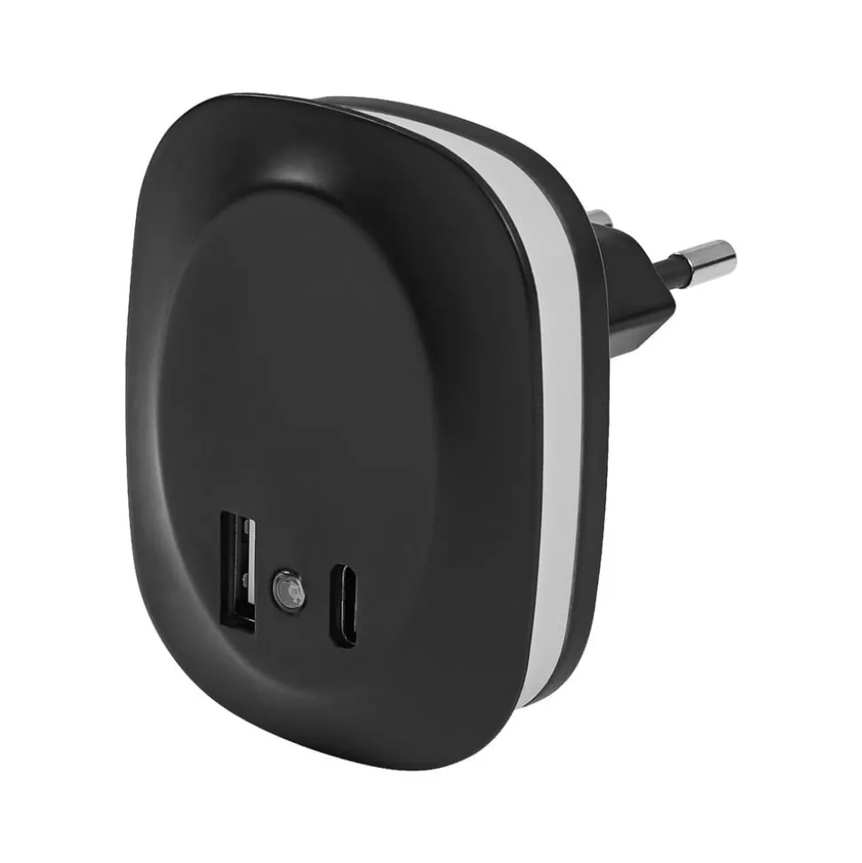 LEDVANCE Lunetta Edge stekker-nachtlicht zwart