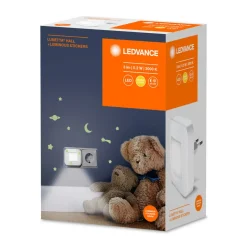LEDVANCE Lunetta Hall White LED nachtlamp kantelb.