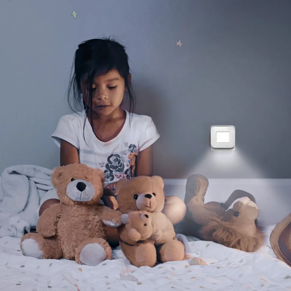 LEDVANCE Lunetta Hall White LED nachtlamp kantelb.