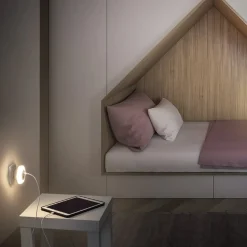 LEDVANCE Lunetta Hexagon stekker-nachtlicht wit