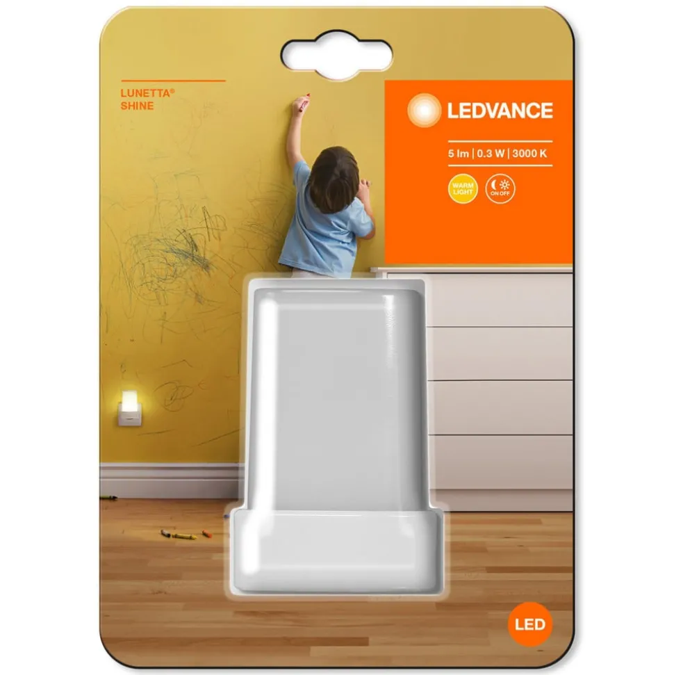 LEDVANCE Lunetta Shine White LED nachtlamp
