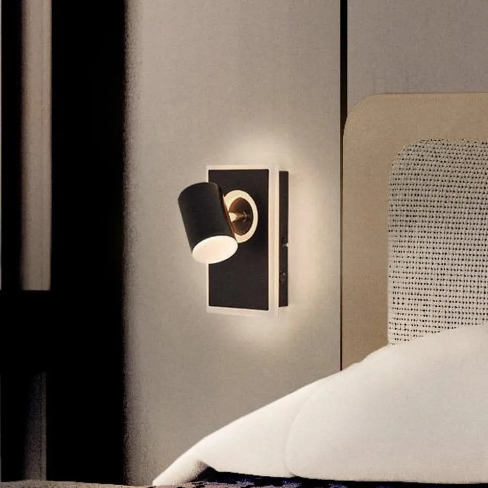 LEDVANCE Mars LED wandspot, 2-lamps, 1 spot, zwart