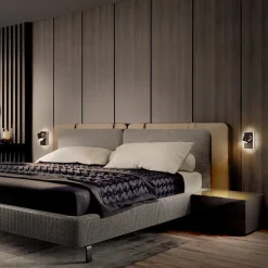 LEDVANCE Mars LED wandspot, 2-lamps, 1 spot, zwart