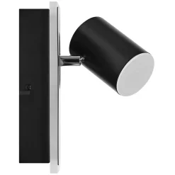 LEDVANCE Mars LED wandspot, 2-lamps, 1 spot, zwart