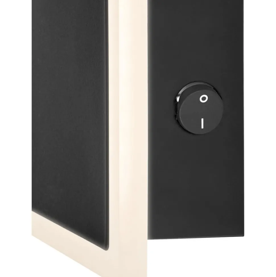 LEDVANCE Mars LED wandspot, 2-lamps, 1 spot, zwart