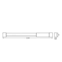 LEDVANCE Neon Flex LED strip RGB USB 2,1m