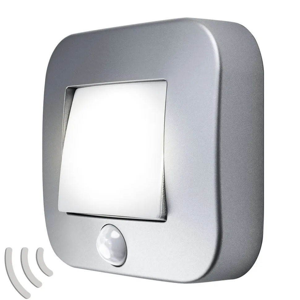LEDVANCE Nightlux Hall nachtlamp met sensor zilver