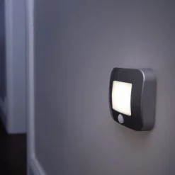 LEDVANCE Nightlux Hall nachtlamp met sensor zilver