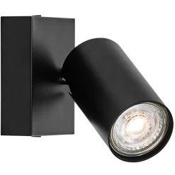 LEDVANCE Octagon LED spot, dimbaar, 1-lamp, zwart
