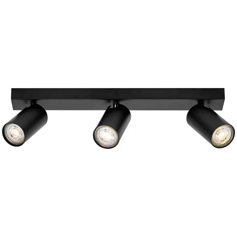 LEDVANCE Octagon LED spot, dimbaar, 3-lamps, zwart