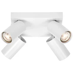 LEDVANCE Octagon LED spot, dimbaar, 4-lamps, vierkant, wit