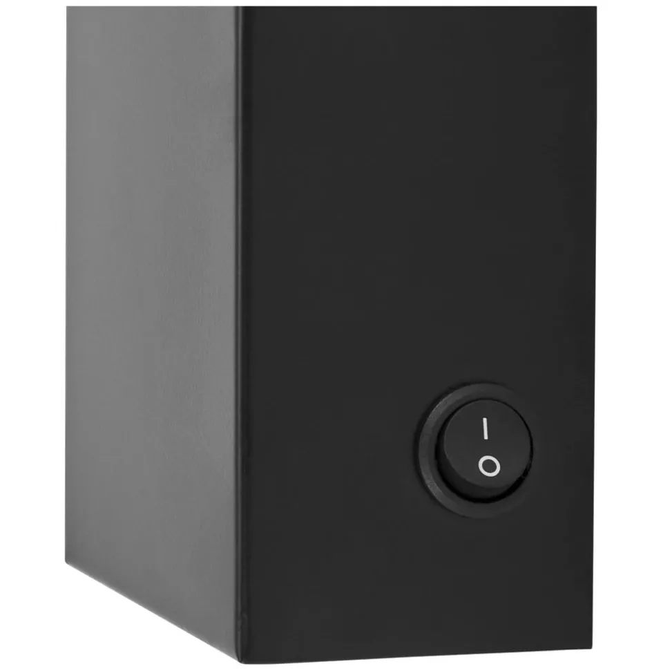 LEDVANCE Saturnus CCT LED wandspot, schakelaar, zwart