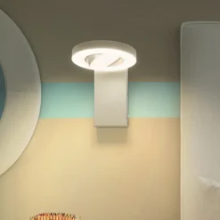 LEDVANCE Saturnus CCT LED wandspot, schakelaar, wit