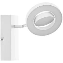 LEDVANCE Saturnus CCT LED wandspot, schakelaar, wit