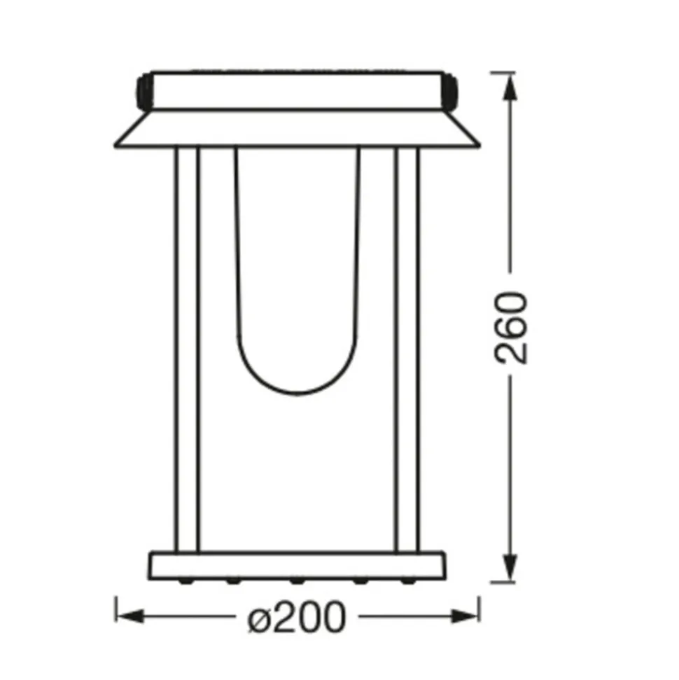 LEDVANCE SMART+ BT Table Lantern solar meerkleurig