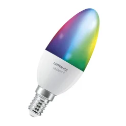 LEDVANCE SMART+ LED, kaars, E14, 4,9 W, CCT, RGB, WiFi, 3 eenheden