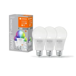 LEDVANCE SMART+ WiFi E27 14W Classic RGBW set van 3