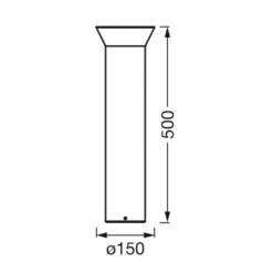 LEDVANCE SMART+ WiFi Eclipse Multicolor Hoogte 50cm
