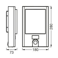 LEDVANCE SMART+ WiFi Entrance Number Camera wand