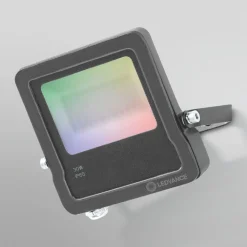 LEDVANCE SMART+ WiFi Floodlight, RGBW, grijs, 30W