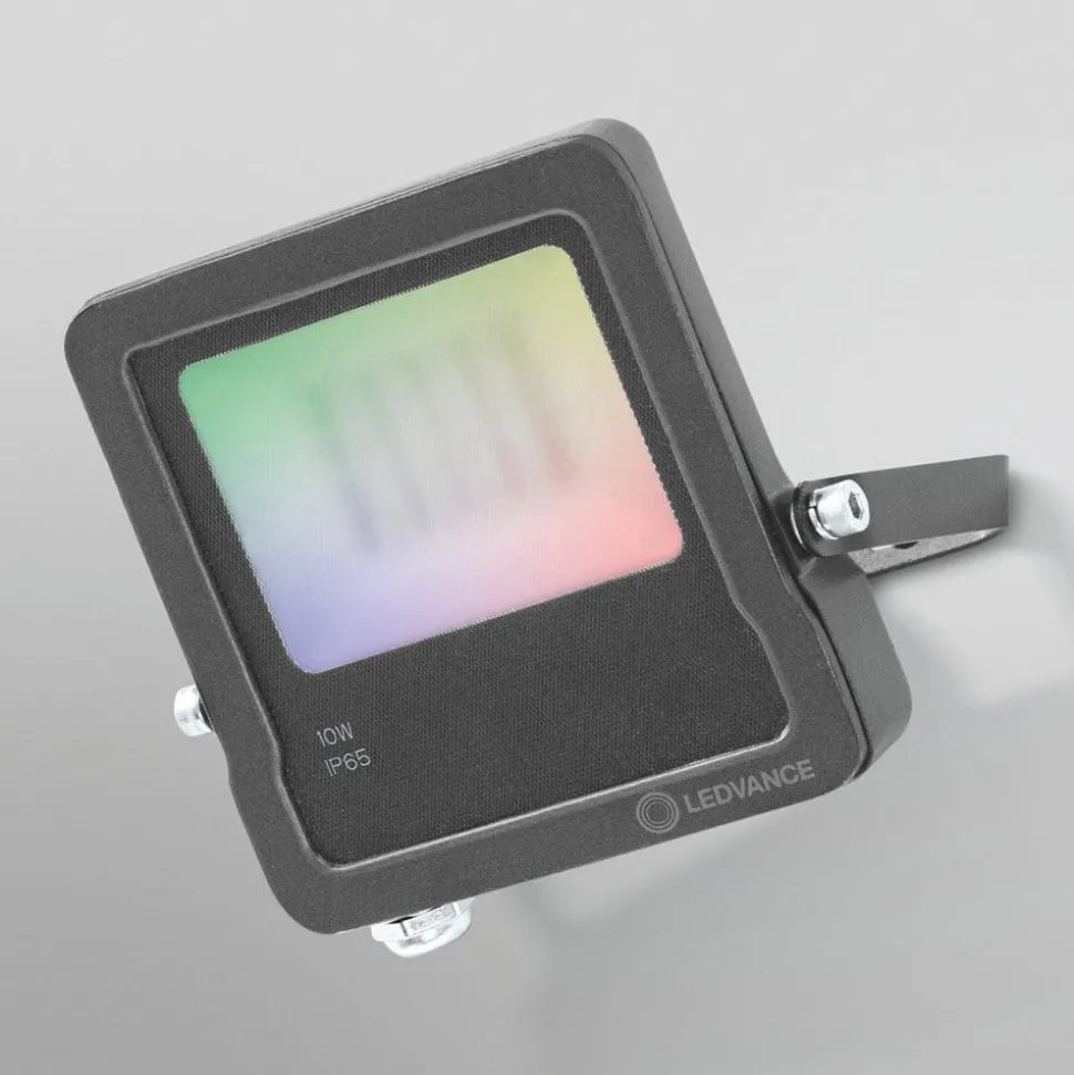 LEDVANCE SMART+ WiFi Floodlight, RGBW, grijs, 10W