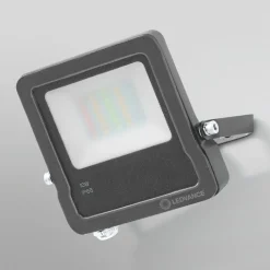 LEDVANCE SMART+ WiFi Floodlight, RGBW, grijs, 10W