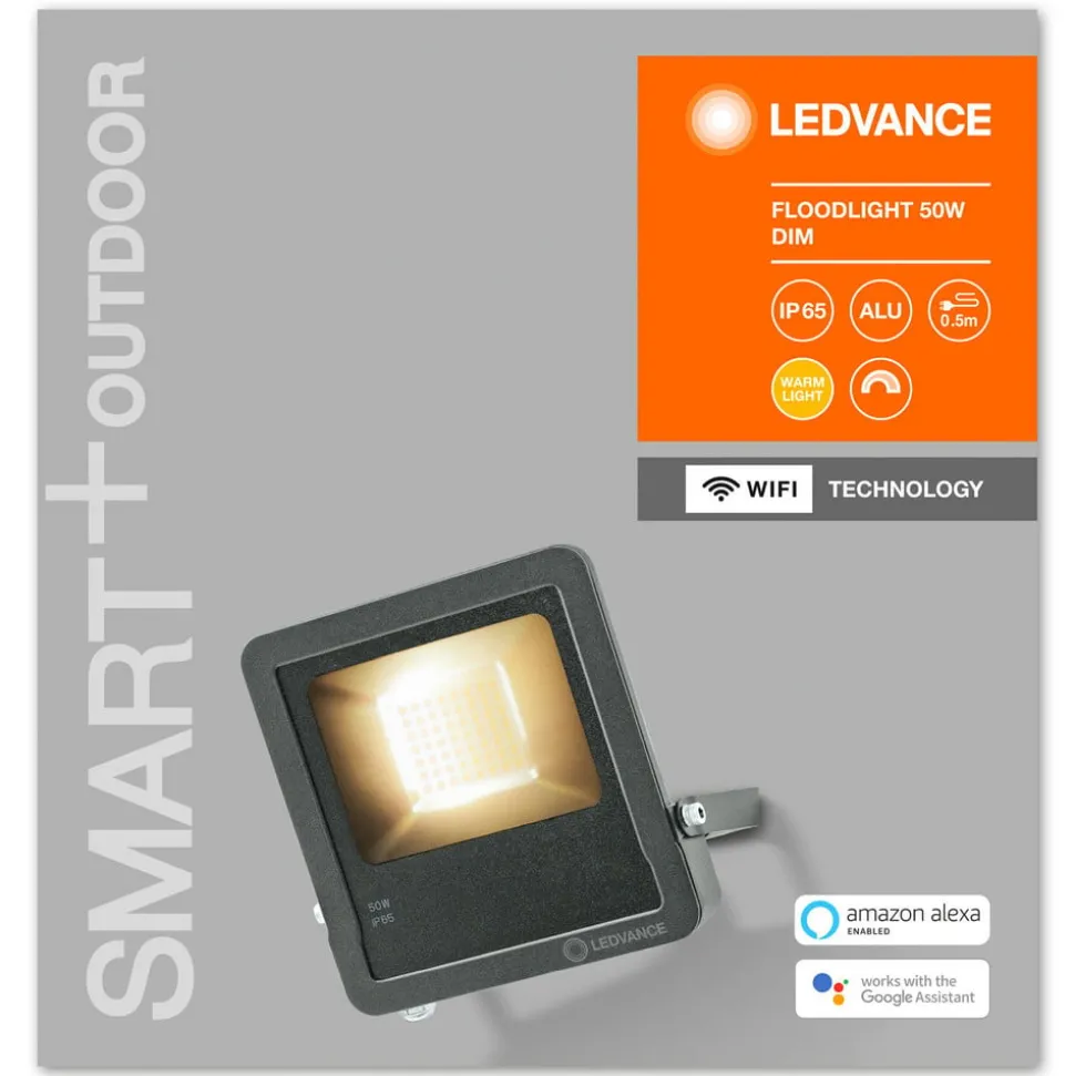 LEDVANCE SMART+ WiFi Flood wandspot 3.000K 50W