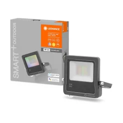 LEDVANCE SMART+ WiFi Floodlight, RGBW, grijs, 20W