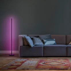 LEDVANCE SMART+ WiFi Floor round vloerlamp zwart