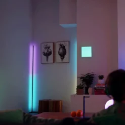 LEDVANCE SMART+ WiFi Floor Corner vloerlamp zwart 200 cm