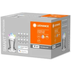 LEDVANCE SMART+ WiFi Garden Dot LED-spot 9-delige set