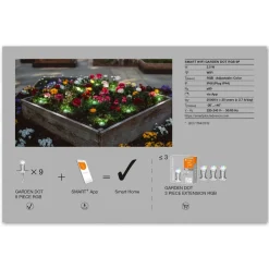 LEDVANCE SMART+ WiFi Garden Dot LED-spot 9-delige set