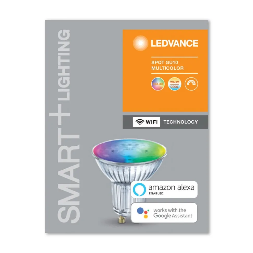 LEDVANCE SMART+ WiFi GU10 reflector 4,9W 45° RGBW