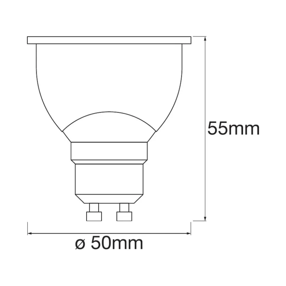 LEDVANCE SMART+ WiFi GU10 reflector 4,9W 45° RGBW