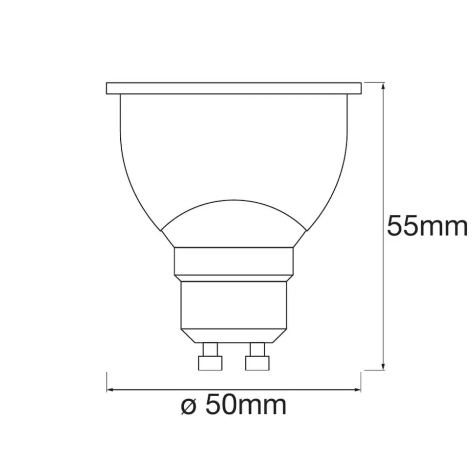 LEDVANCE SMART+ WiFi GU10-reflector 5W 45° 2.700K
