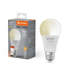 LEDVANCE SMART+ WiFi LED lamp E27, 9,5W Classic, 2.700K
