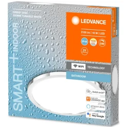 LEDVANCE SMART+ WiFi Orbis Disc, zilver, Ø 30 cm