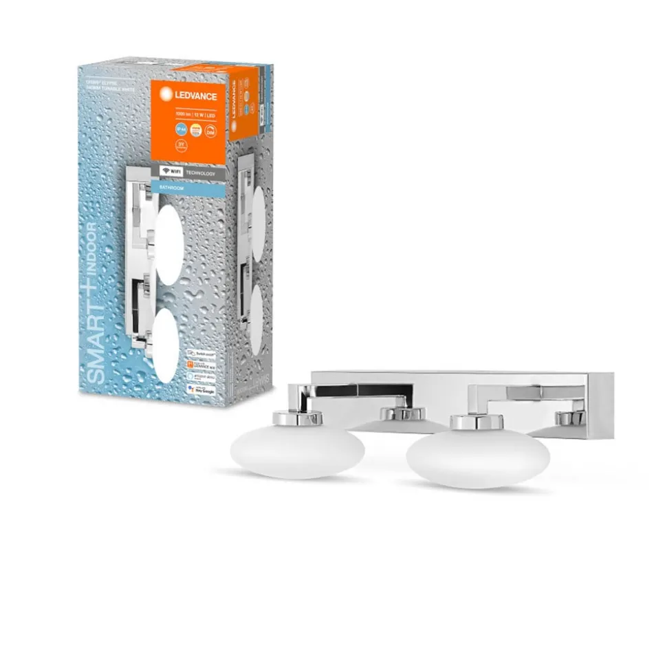 LEDVANCE SMART+ WiFi Orbis Wall Elypse, 2-lamps