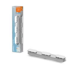 LEDVANCE SMART+ WiFi Orbis Wall Duplo, zilver 3la.