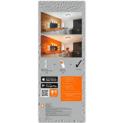 LEDVANCE SMART+ WiFi Orbis Wall Wave IP44 2-lamps